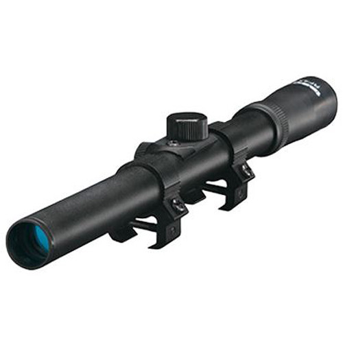 Tasco 4x15 Rimfire Riflescope (Clamshell) - Black