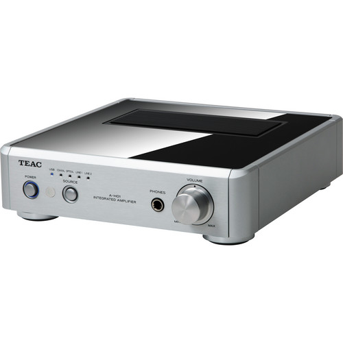 Teac AH01-S Stereo Pre-Main Amplifier w/ D/A Converter (Silver)