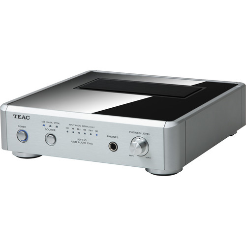 Teac UDH01S USB Audio D/A Converter (Silver) UDH01-S B&H Photo