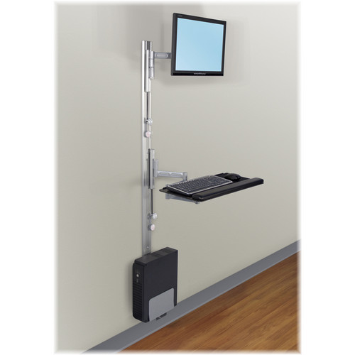 Savage Apollo 2-PR PAC Premium 2 Track Wall Mount Station (Silver)