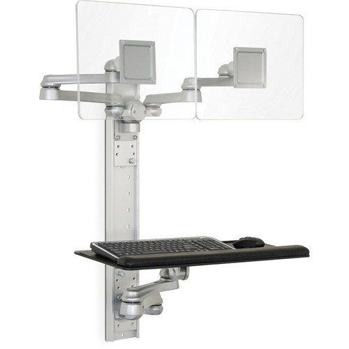 Savage MRWT01-MR2 Double Monitor Wall Mount (Silver)