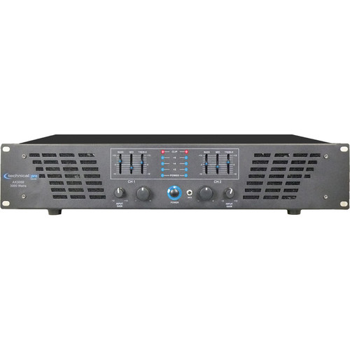 Technical Pro AX3000 2-Channel Power Amplifier