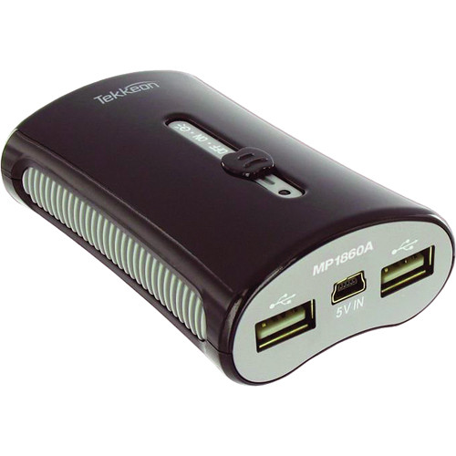 Tekkeon MP1860A TekCharge Dual Port Power Pack