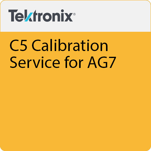 Telestream C5 Calibration Service for AG7