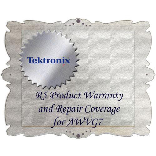 Tektronix R5 Product Warranty and Repair Coverage for AWVG7