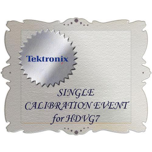 Tektronix CA1 Calibration Service for HDVG7