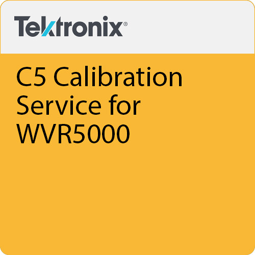 Telestream C5 Calibration Service for WVR5000