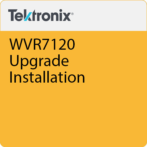 Telestream WVR7120 Upgrade Installation