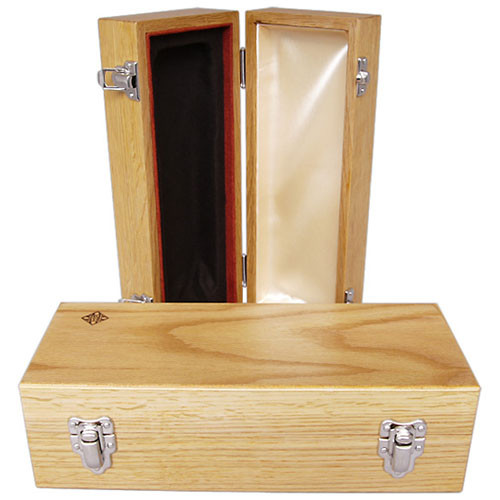 Telefunken WB40L Oak Microphone Box With Diamond Logo