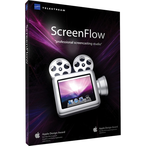Telestream ScreenFlow 2.0 - Professional Screencasting Software (Physical Box)