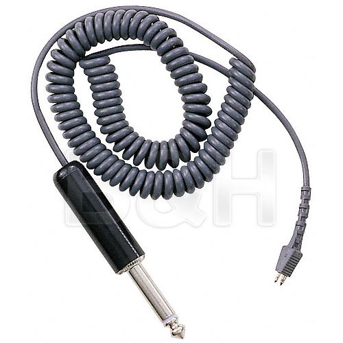 RTS CCT-2 -  Coiled Telethin Cable with 1/4" Connector - 5'