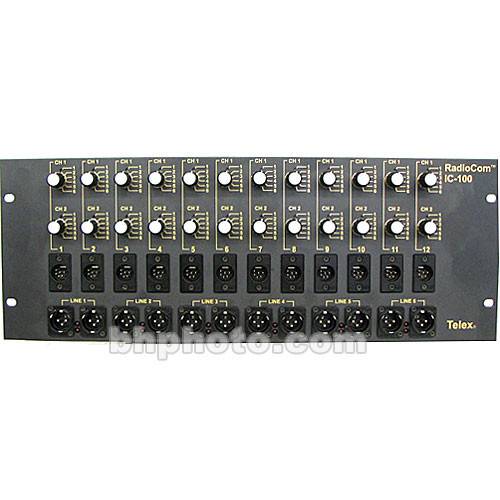 Telex IC-100 - 6-Channel Source Assign Panel