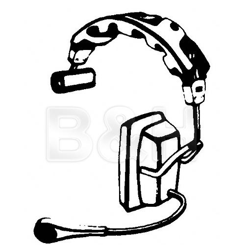 RTS PH-1PT - Medium-Weight Single-Muff Communications Headset