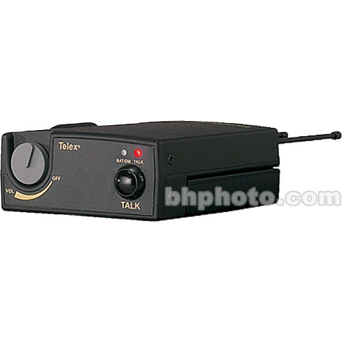 Telex TR-700 - Single Channel UHF Beltpack w/A4F Headset Connector - C6