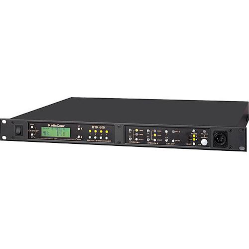 Telex BTR-800 2-Channel UHF Base Station (A4M Telex, F1: 482-500MHz Transmit/614-632MHz Receive)