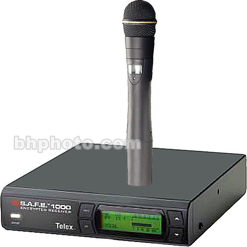 Telex S.A.F.E. 1000 - Encrypted UHF Handheld Microphone System
