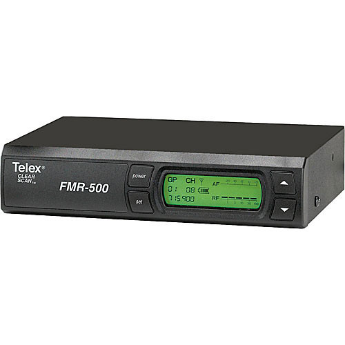 Telex FMR-500 Wireless Receiver (Band G - 614 - 638MHz)