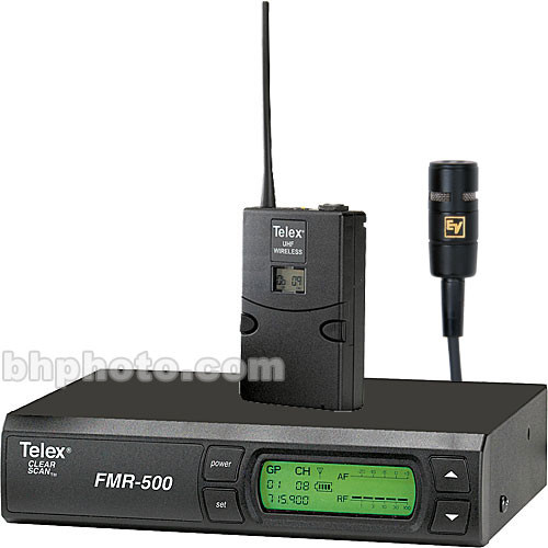 Telex FMR-500 Wireless Lavalier Microphone System (Band G)