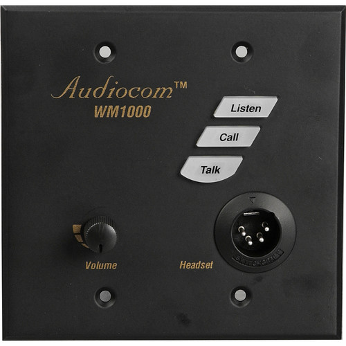 Telex WM-1000 - Single-Channel Wall Mount Headset Station