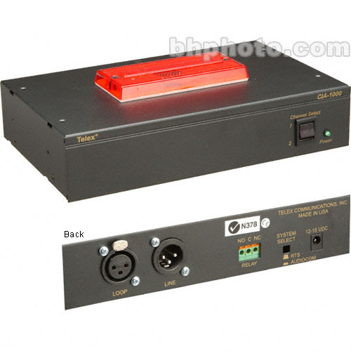 Telex CIA-1000T - Intercom Call Light Indicator