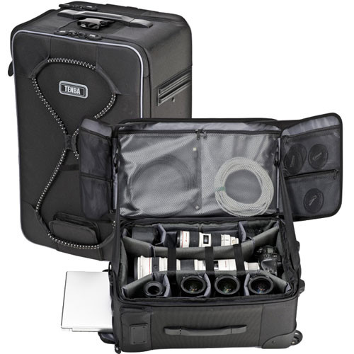 Tenba Roadie Rolling Photo Case, Large (Black)