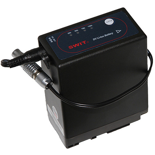 Teradek Cubit-641 SWIT Replacement Battery Lemo To Barrel For Canon BP-945/970
