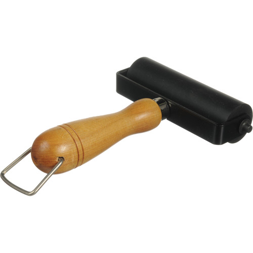 Testrite Hard Rubber Brayer - 4" - Heavy Duty