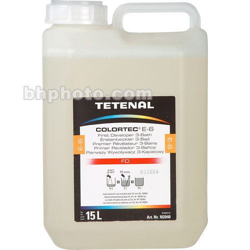 Tetenal E-6 3-Bath First Developer for Color Slide Film - Makes 15 Liters