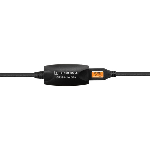Tether Tools TetherPro USB 3.0 Active Extension Cable (Black, 16')