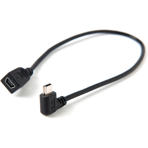 Tether Tools TetherPro Mini-B USB 2.0 Right Angle Cable (12", Black)