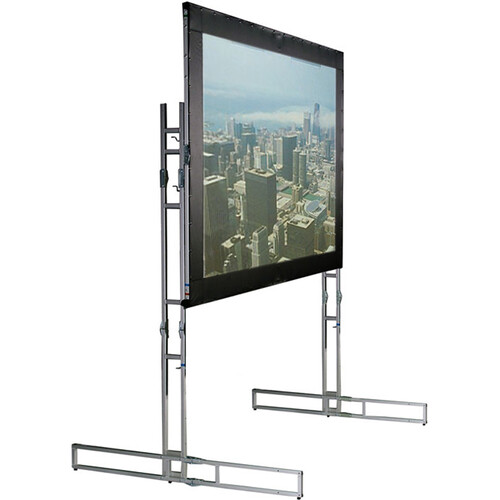 The Screen Works E-Z Fold Truss Style Rear  Projection Screen - 11x31' - Rear Projection
