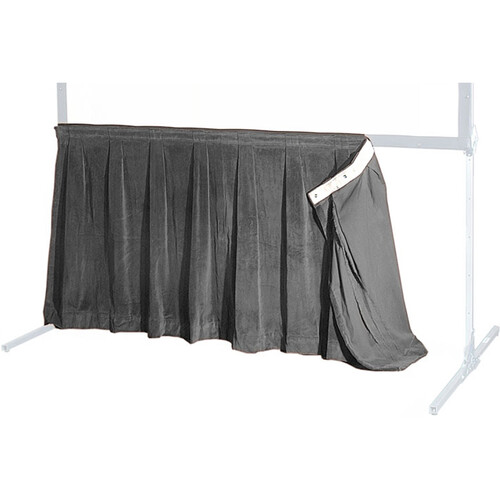 The Screen Works 48" Skirt for Stager's Choice Projection Screen-8x22'-Gray
