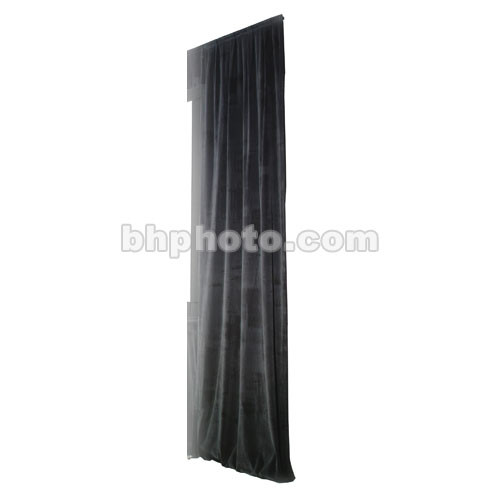 The Screen Works Truss Drapery Panel - 16x6' - Black