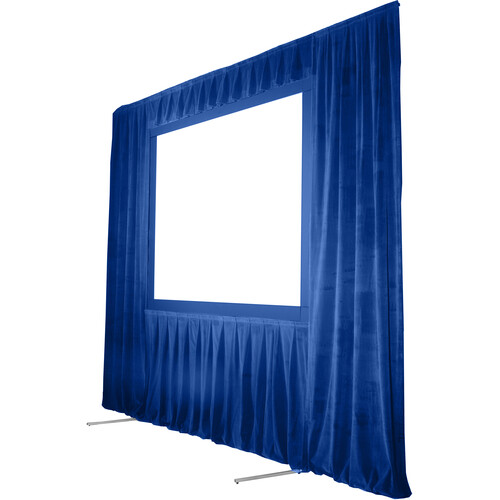 The Screen Works Trim Kit for the E-Z Fold Truss 16'x27'6" Projection Screen (Blue)
