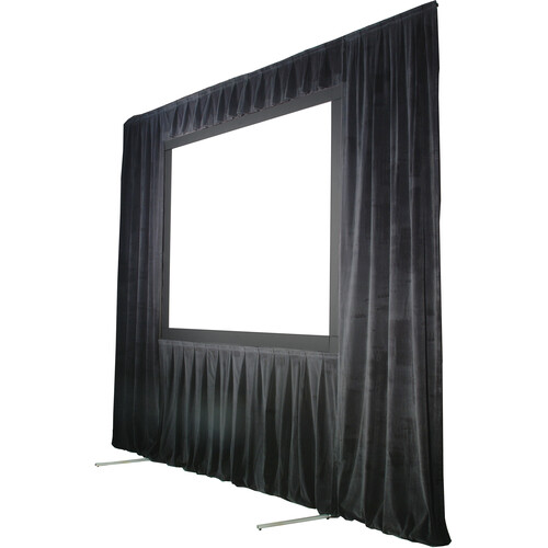 The Screen Works Trim Kit for the E-Z Fold Truss 7x9' Projection Screen (Black)