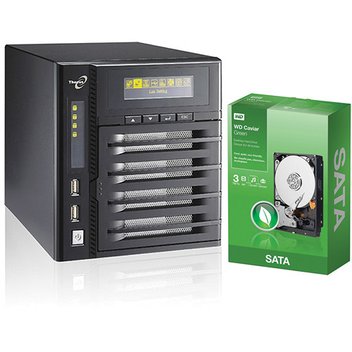 Thecus N4200 NAS Storage Server with 12TB Storage