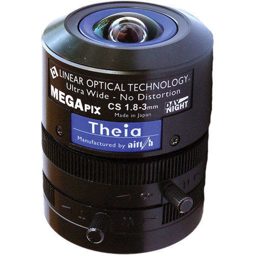 Theia Technologies CS-Mount 1.8-3mm Varifocal Lens