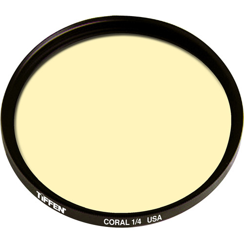 Tiffen 105mm Coarse Thread 1/4 Coral Solid Color Filter