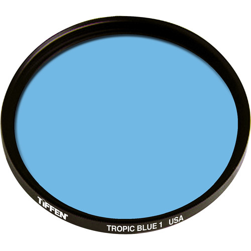 Tiffen 105mm Coarse Thread 1 Tropic Blue Solid Color Filter