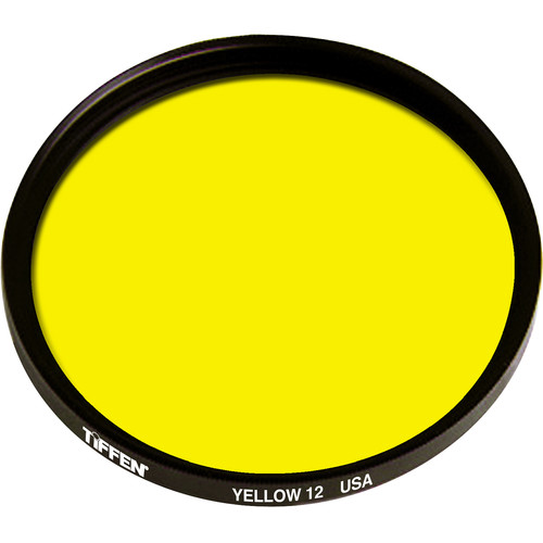 Tiffen #12 Yellow Filter (105C, Coarse Thread)
