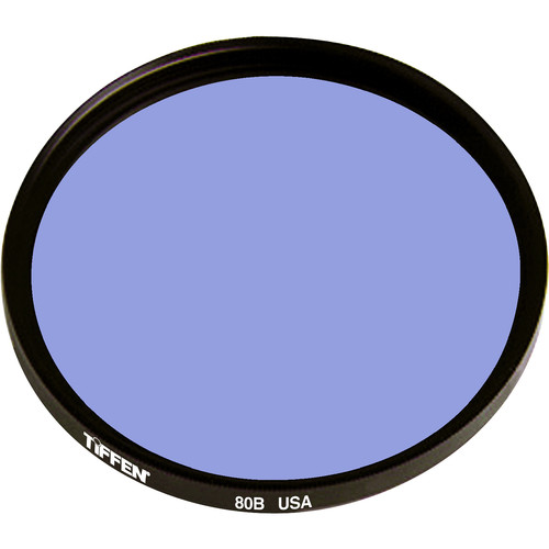 Tiffen 125mm 80B Color Conversion Filter (Coarse Threads)