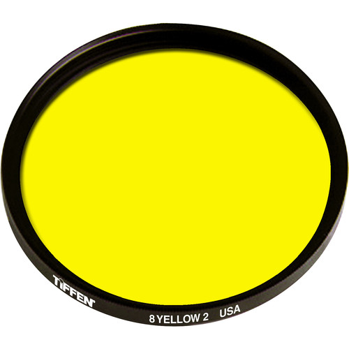 Tiffen 125mm (Coarse Thread) Yellow 8 Filter