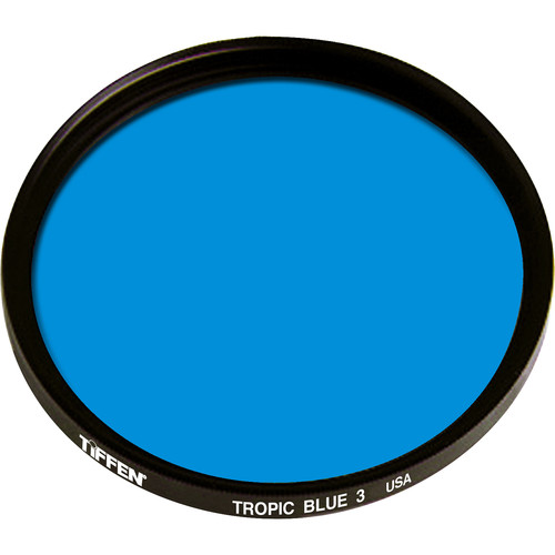 Tiffen 125mm Coarse Thread 3 Tropic Blue Solid Color Filter