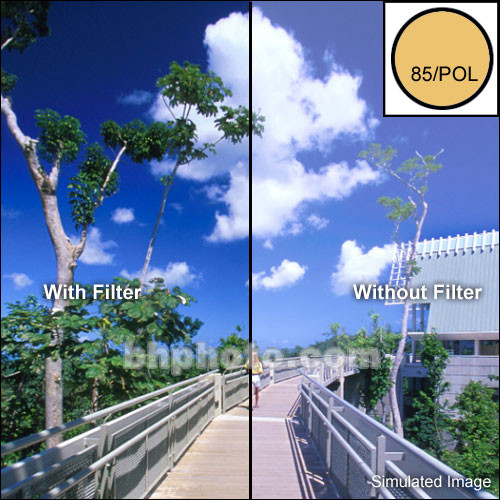 Tiffen 138mm Combination 85 and Circular Ultra Polarizing Filter