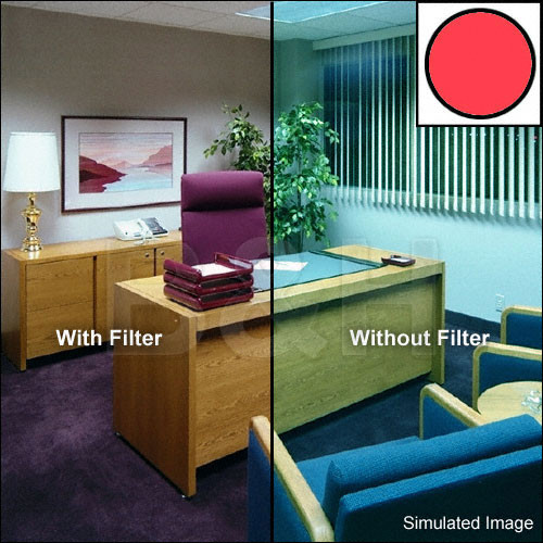 Tiffen 138mm Decamired Red 6 (Warming) Glass Filter