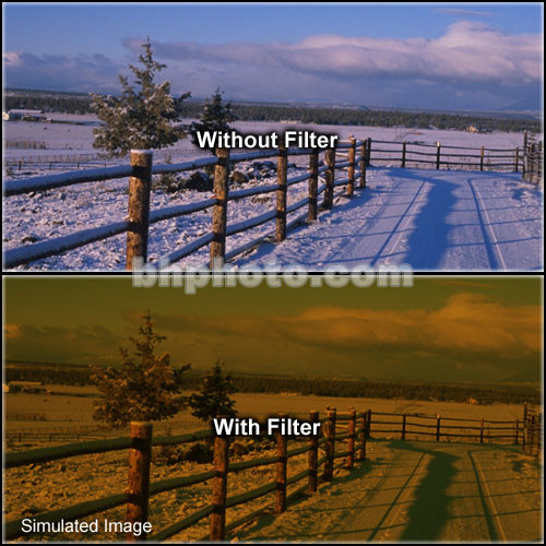 Tiffen 2 x 2" 3 Tobacco Soft-Edge Graduated Filter