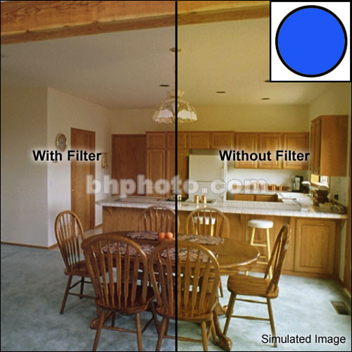 Tiffen 2 x 2" Decamired Blue 1.5 Cooling  Glass Filter