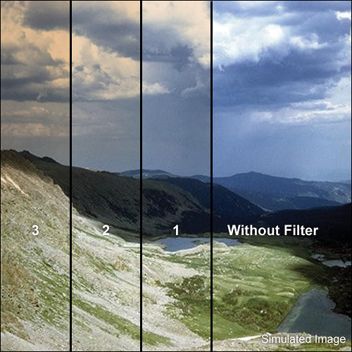 Tiffen 2 x 3" 3 Chocolate Soft-Edge Graduated Filter (Horizontal Orientation)