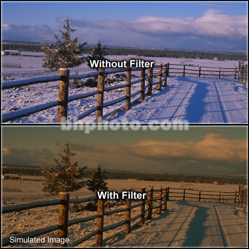 Tiffen 2 x 3" 2 Tobacco Soft-Edge Graduated Filter (Horizontal Orientation)
