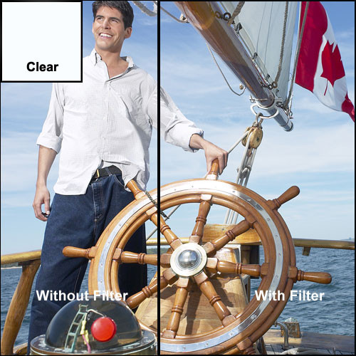 Tiffen 3 x 3" Clear Uncoated Filter